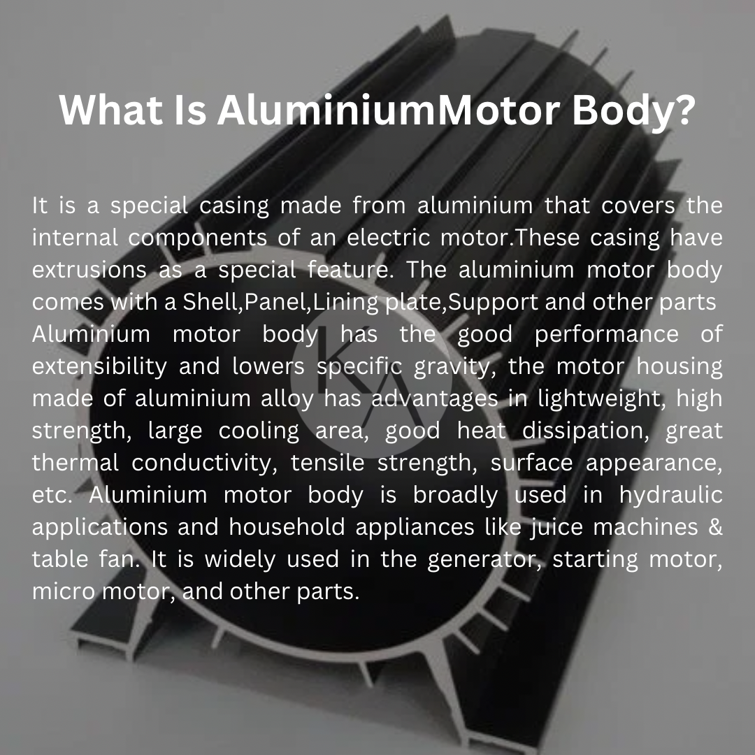 Aluminium Motor Body