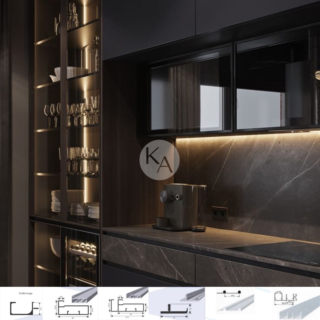 Aluminium Kitchen Profiles