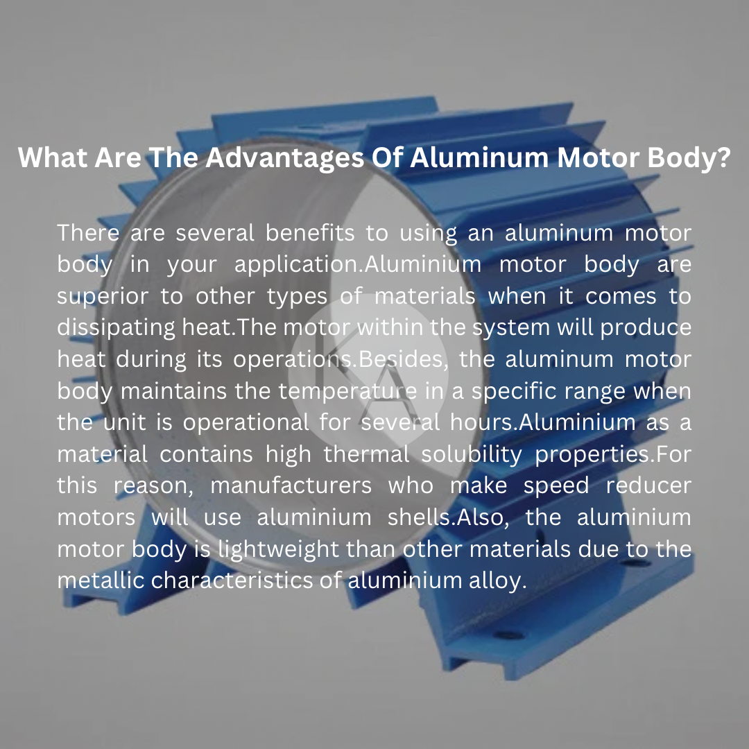 Aluminium Motor Body