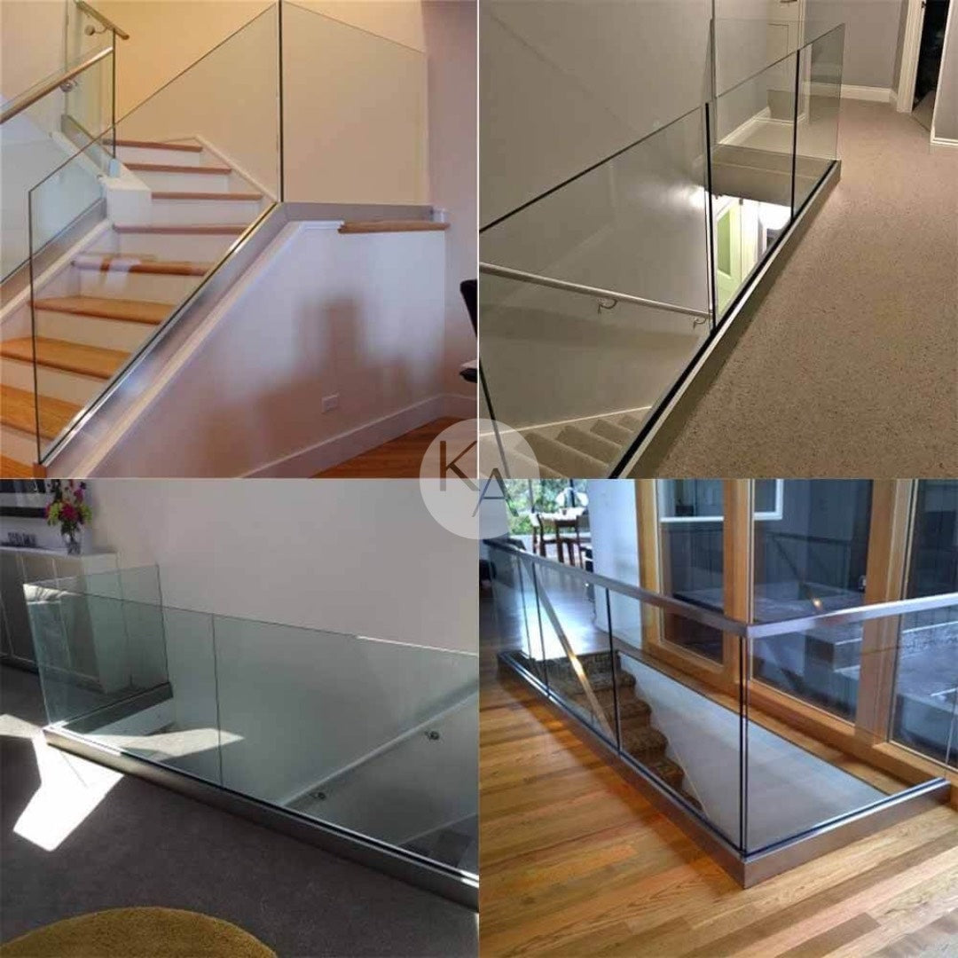 Aluminium Railing Section ( top/ bottom )